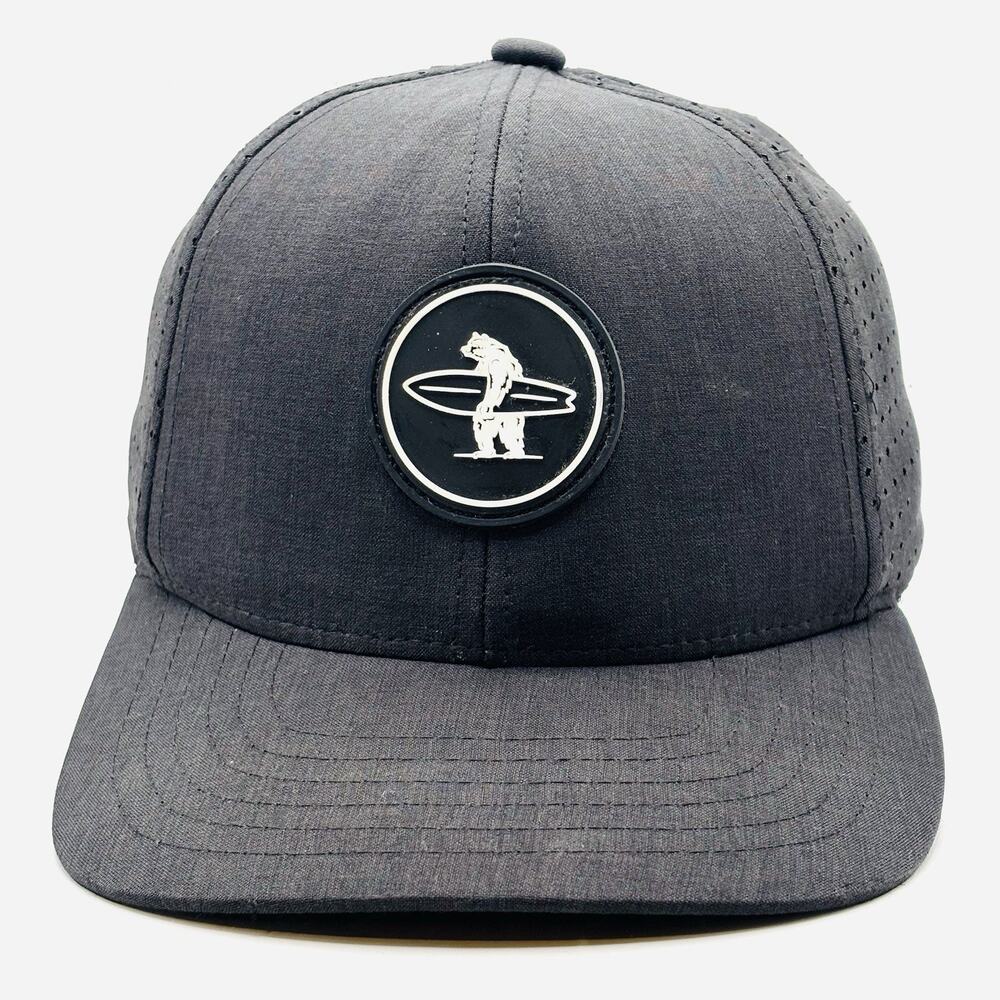 Everyday California Waterproof Men's Black Adjustable Snapback Trucker Hat
